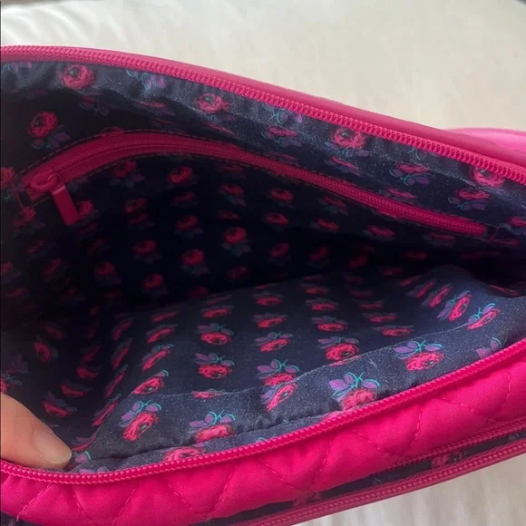 Vera Bradley Pink Quilted Crossbody Bag - Picture 5 of 9